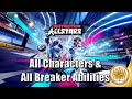 Destruction Allstars All Characters All Breaker Abilities Allstars All Characters Abilities