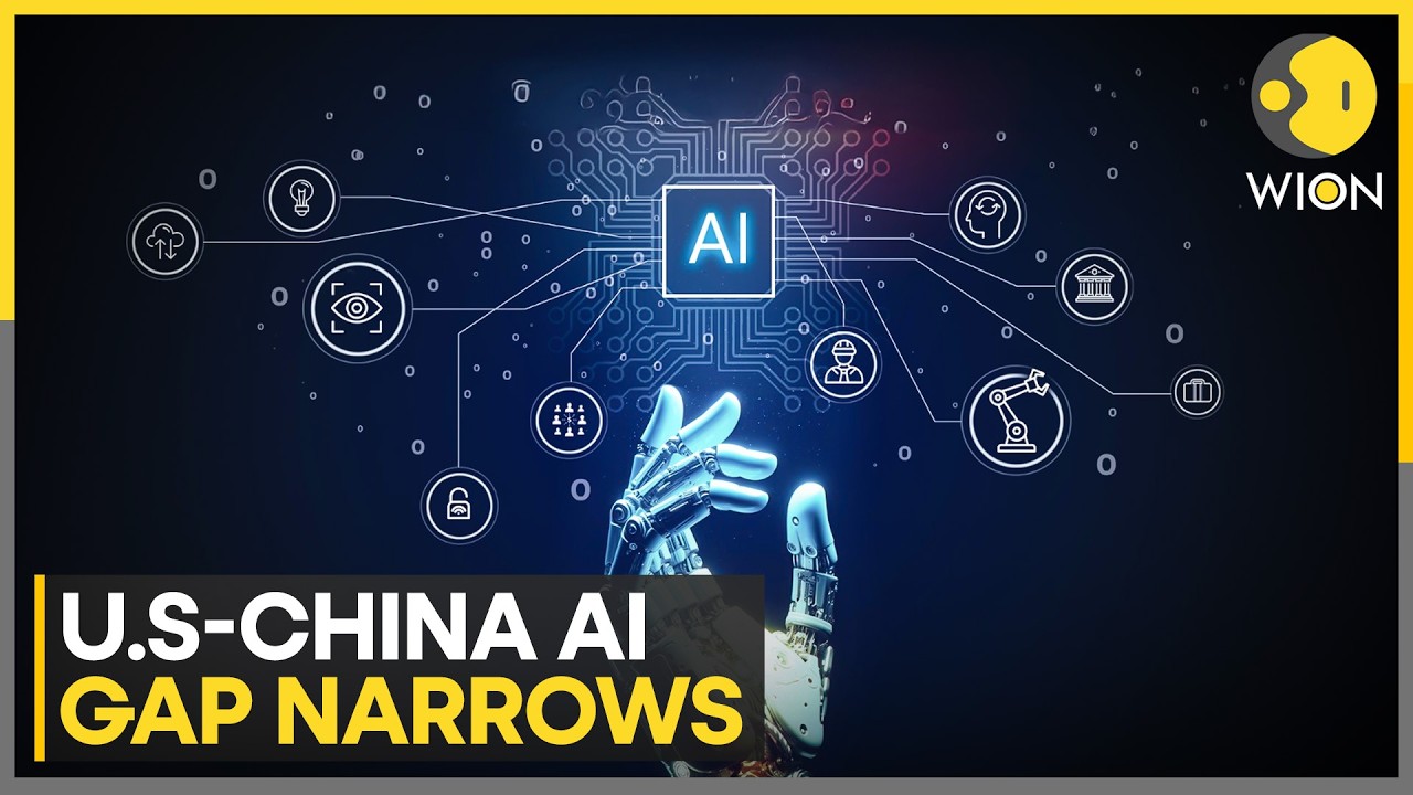 US-China AI Gap Narrows Sharply: Report | WION News