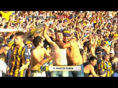 Gol de Ruben. Central 2 - Newell's 0. Fecha 2. Primera División 2015.