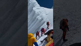 Download lagu Climbing Annapurna mountain in Nepal Himalaya #nepal #himalayas #shorts #annapurna mp3