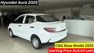 Hyundai Aura E CNG Model || Hyundai Aura Taxi Model 2025