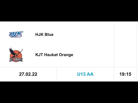 HJK BLUE- KJT Haukat Orange 27.02.2022 (AA)