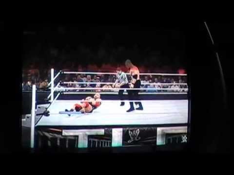 WWE 2k15 TLC Ryback vs. Kane Chairs match
