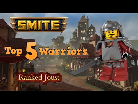 Smite- Top 5 Warriors in Ranked Joust