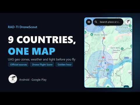 RAD-TI DroneScout: UAS Zones video thumbnail