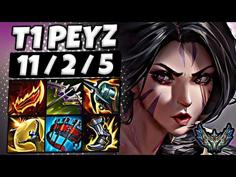 T1 Peyz Kai'Sa ADC vs Yunara - Patch 26.3 Korea Challenger 1981 LP
