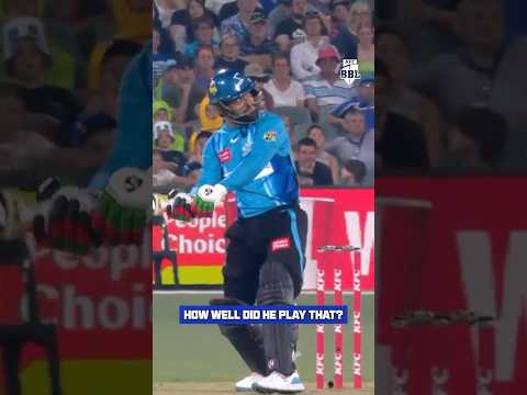 Rashid Khan hit the Hulk with the helicopter 🚁 #cricket #bigbash #bbl15 #rashidkhan