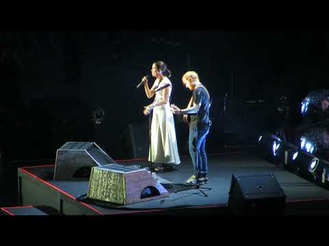 Ed Sheeran ft. Missy Higgins - Perfect - Brisbane 2018