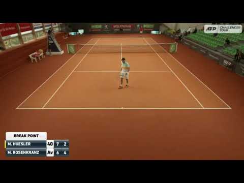 Marc - Andrea Huesler (SUI) vs Mats Rosenkranz (GER) Ismining challenger 2021 Round 1