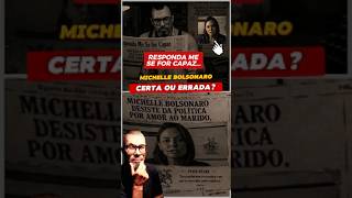 MICHELLE BOLSONARO VAI DESISTIR DA POLÍTICA EM 2026? ELA ESTÁ CERTA OU ERRADA?
