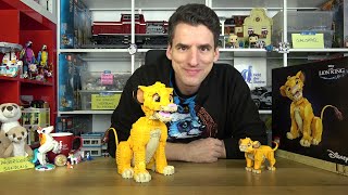 LEGO® Disney 43247 König der Löwen Simba Display Modell