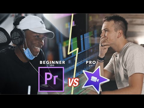 Beginner Editor on Adobe Premiere VS. Pro on iMovie - Video Editing Showdown!