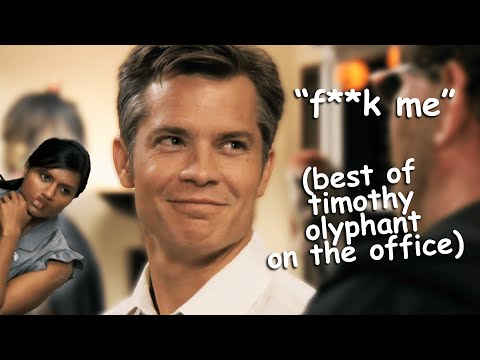 timothy olyphant being devastatingly handsome on The Office US | Comedy Bites