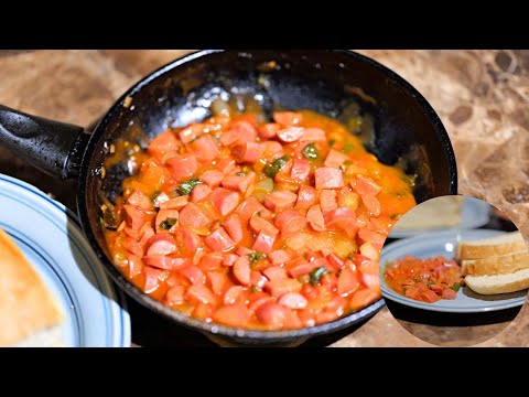 Make Breakfast with Me | Trini Fried Sausage & Bread