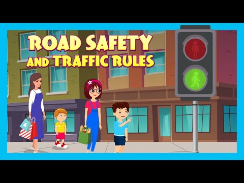 ROAD SAFETY & TRAFFIC RULES | Tia & Tofu Lessons | English Stories | Learning Stories for Kids