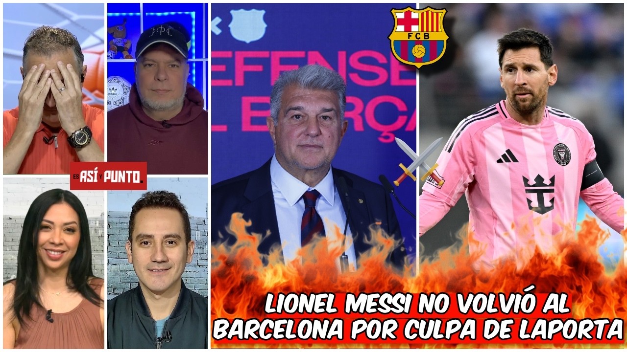 LIONEL MESSI y su DESPIDO fue un ERROR HISTÓRICO del BARCELONA y de JOAN LAPORTA | Es Así y Punto
