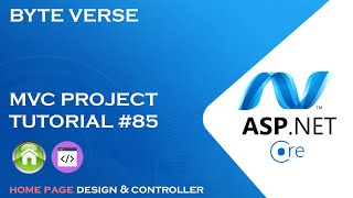 ASP.NET CORE MVC | Home Page Design & Controller Implementations - How