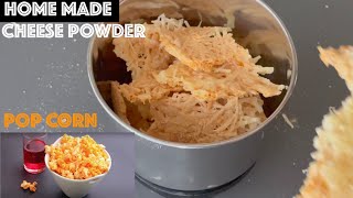 You can make CHEESE POWDER at home | Home made Cheese Powder for CHEESE POPCORN 🍿 Ep149