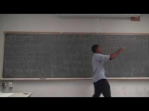 Math 205 JW Lecture 3 - Evaluating functions and finding domains