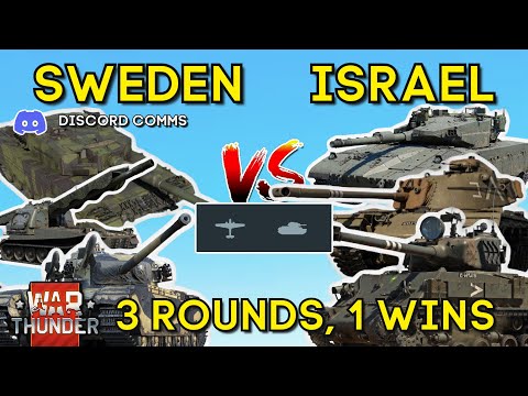 SWEDEN VS ISRAEL in WAR THUNDER