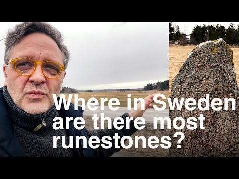 Where in Sweden are there most runestones?