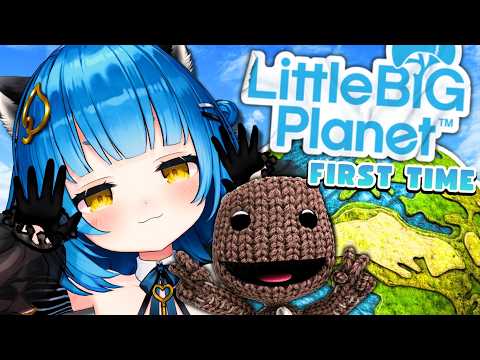 【LITTLE BIG PLANET 1】why did they name him sack boy? 🌍 FIRST TIME【Poko Rakun】