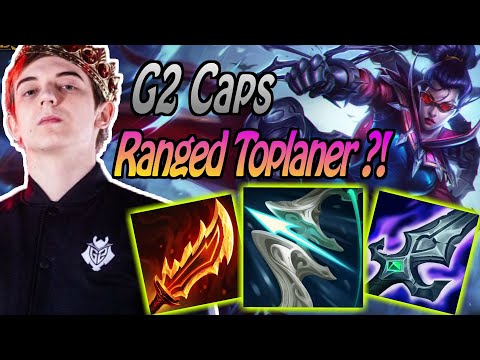 CAPS EMBRACES THE VAYNE TOPLANE - G2 Caps plays vayne top (Preseason 11)