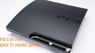 PS3 4.78 CFW Back to online gaming