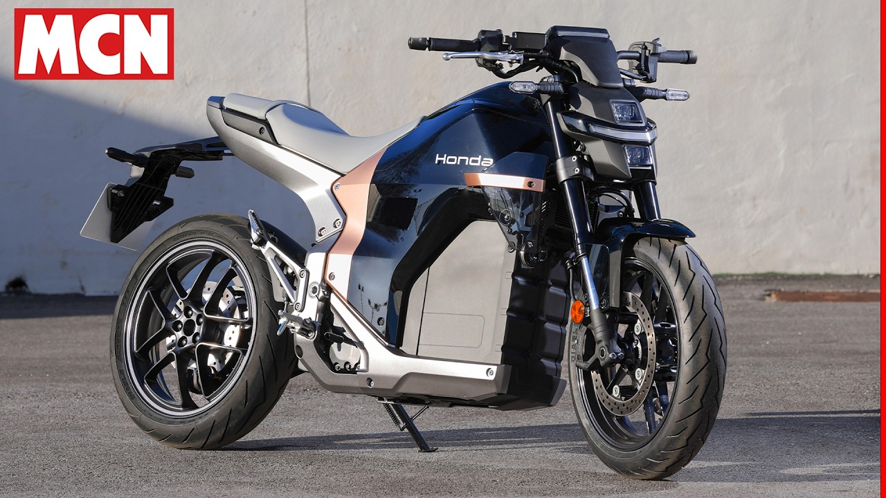 Honda WN7 electric motorcycle world launch ride review in Malaga