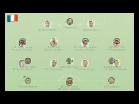 HIGHLIGHTS: France 2-1 Ireland (Griezmann (2) | Brady) • Euro 2016