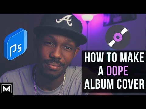 How to easily make a DOPE album cover in Photoshop
