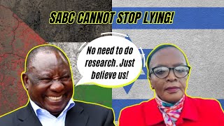 Caught in the act: SABC blatantly LIES about the Israel-Hamas conflict