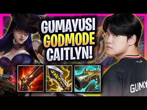 GUMAYUSI LITERALLY GOD MODE WITH CAITLYN! - T1 Gumayusi Plays Caitlyn ADC vs Aphelios! | Season 2025
