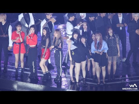 180512 여자친구 (GFRIEND) & 레드벨벳 (Red Velvet) 드림콘서트 엔딩 4K 직캠 / Fancam by -wA-