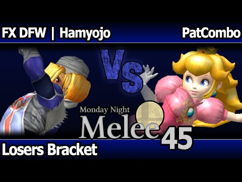 MNM 45 Melee - FX DFW | Hamyojo (Sheik) vs PatCombo (Peach) - Losers Bracket