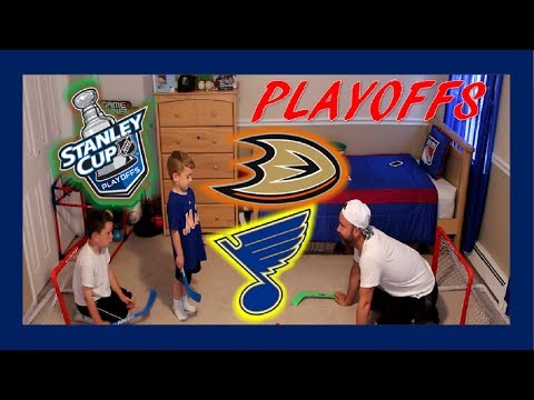 NHL PLAYOFFS - WESTERN CONFERENCE FINALS - DUCKS / BLUES - QUINNBOYSTV