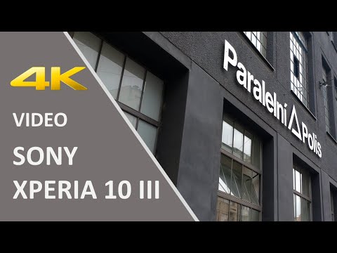 SONY Xperia 10 III - 4K video