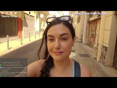 Sasha Grey VOD 10/August/2022 - Europe Trip - Marseille, France - Day 12