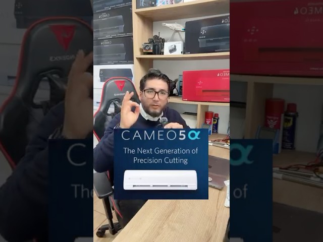 Vídeo relacionado con Silhouette CAMEO 5 Alpha, Máquina de Corte, 30,5 cm, Blanco