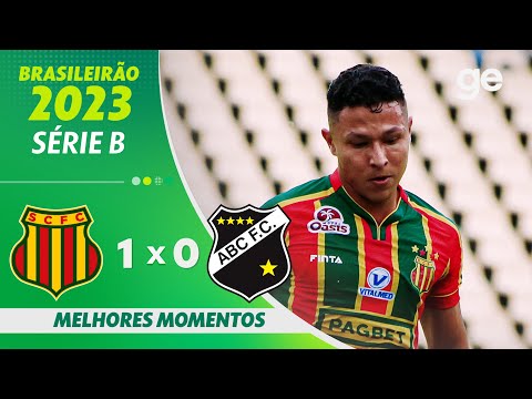 Gols e lances de Sampaio Corrêa x ABC-RN