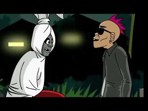 pocong kebanyakan gaya😁#animasihoror#animasilucu