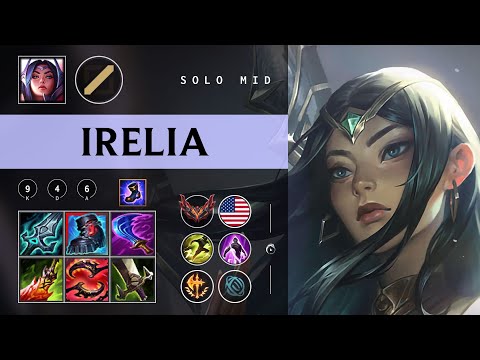 Irelia Mid vs Kayle - NA Grandmaster Patch 26.02