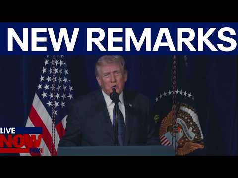 Trump delivers new remarks on Iran strikes