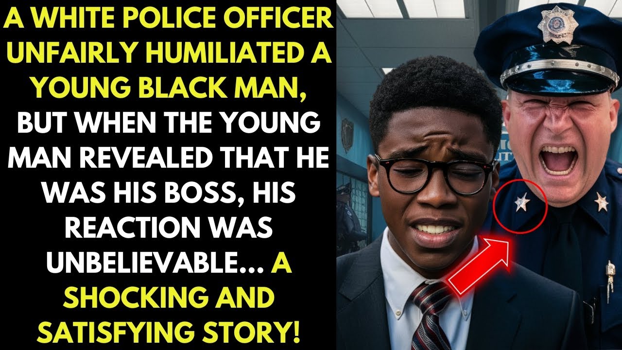 White police officer humiliates young black man, but is shocked to discover he is his new boss…