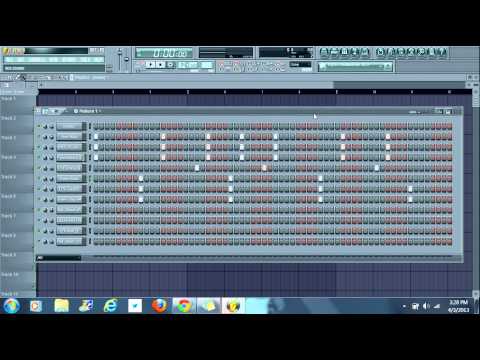 How to make a TRap (EDM) Drum pattern in Fl Studio (TUTORIAL  + FLP)