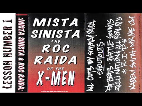 Mista Sinista & Roc Raida of the X-Men "Lesson Number 1" Mixtape (1996)