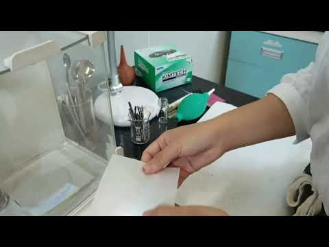 [Experimento HPHT]Considerações sobre pesagem de amostra do processo de preparação 1