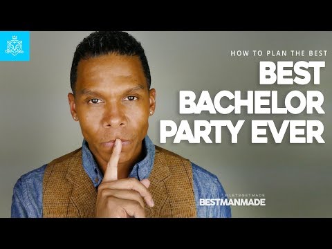 HOW TO PLAN THE PERFECT BACHELOR PARTY // BESTMANMADE // MACISLEGEND Video