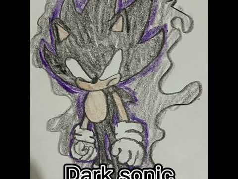Sonic super sonic dark sonic hyper sonic and dark spine sonic