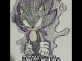 Sonic Super Sonic Dark Sonic Hyper Sonic And Dark Spine Sonic